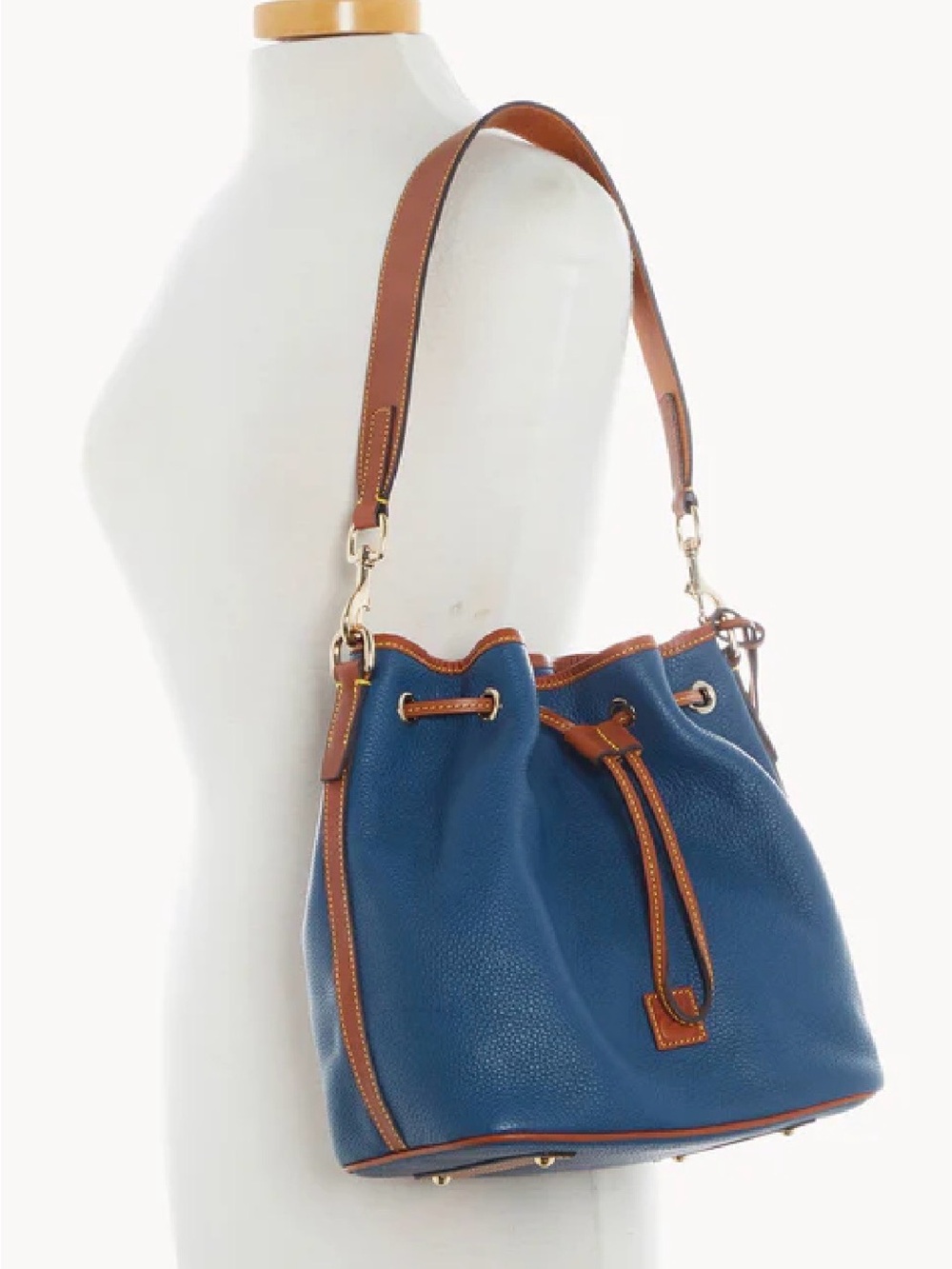Dooney & Bourke Pebble Grain Drawstring Shoulder Bag